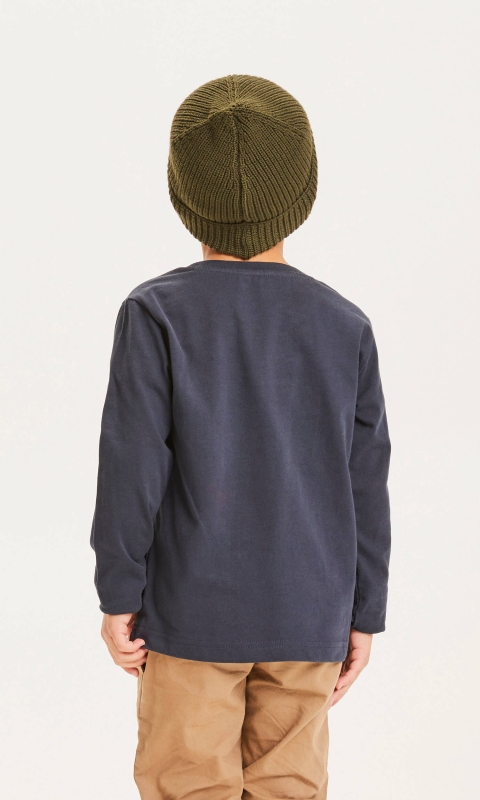 Flax Owl longsleeve - navy